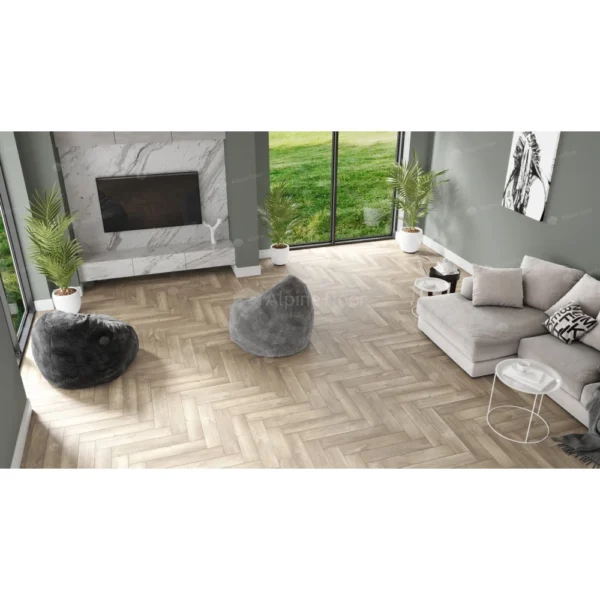 Плитка Alpine Floor PARQUET LVT ДУБ НАТУРАЛЬНЫЙ ОТБЕЛЕННЫЙ ЕСО 16-5