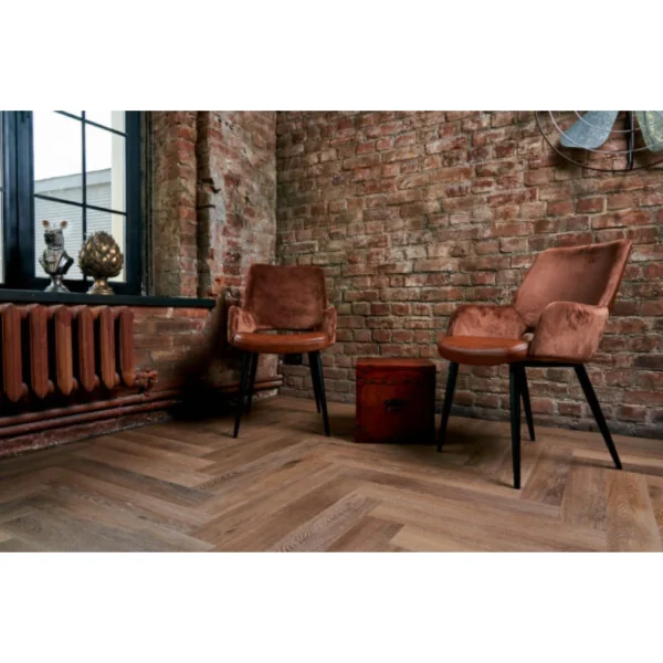 Плитка VINILAM Parquet Herringbone IS11199 Венецианский паркет