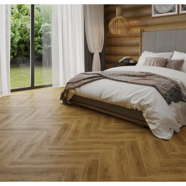 Плитка CronaFloor Herringbone 2.0 Дуб Анже H016